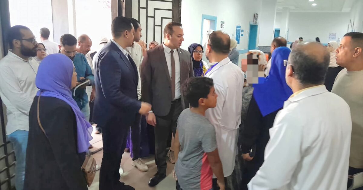 وكيل وزارة الصحة بالبحيره يتفقد مستشفى ايتاي البارود المركزي