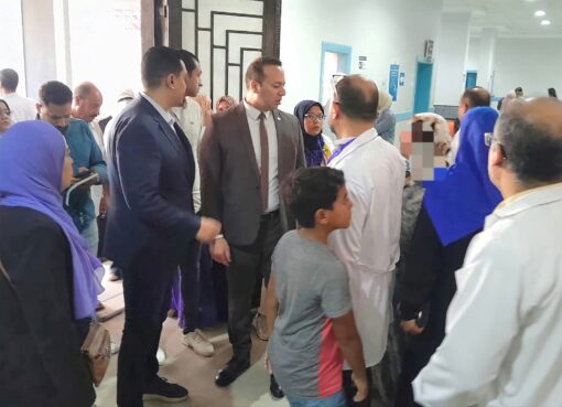 وكيل وزارة الصحة بالبحيره يتفقد مستشفى ايتاي البارود المركزي وكيل وزارة الصحة بالبحيره يتفقد مستشفى ايتاي البارود المركزي