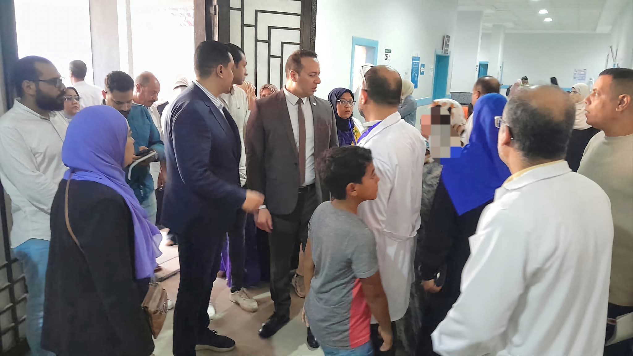 وكيل وزارة الصحة بالبحيره يتفقد مستشفى ايتاي البارود المركزي