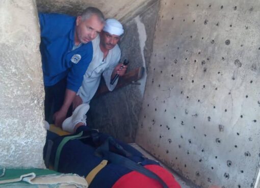 الصحة: إنقاذ ناجح لسائحة إسبانية أصيبت داخل هرم سنفرو المنحني بدهشور