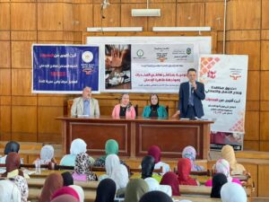 إفتتاح أولى ندوات برنامج التوعية بمكافحة الإدمان والمخدرات لطلاب الجامعة