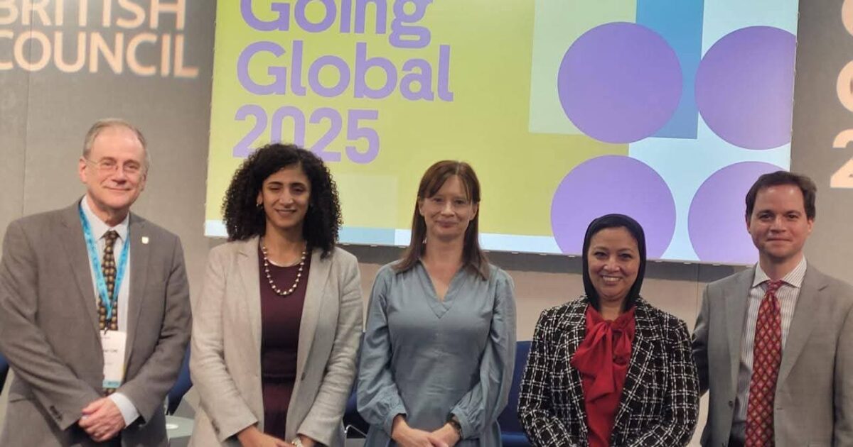 على هامش مشاركة وزير التعليم العالي في مؤتمر "Going Global" بلندن إطلاق تقرير استراتيجي حول توسيع نطاق التعليم العالي الرقمي في مصر