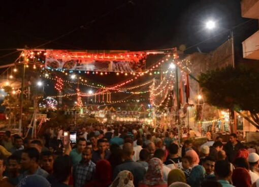 دسوق تحتفل بالليلة الختامية لمولد العارف بالله سيدي إبراهيم الدسوقي في أجواء روحانية آمنة  كفر الشيخ