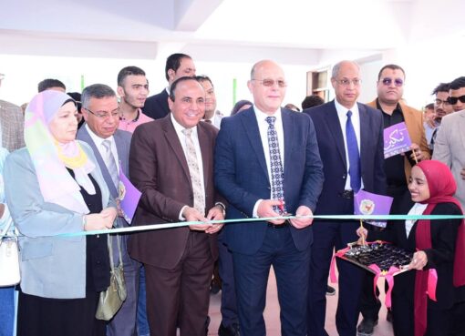 النعماني يدشّن “تمكين” بافتتاح معرض إبداعات طلاب سوهاج من ذوي الإعاقة