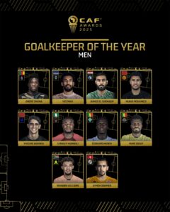 حضور مصرى بجوائز الكاف