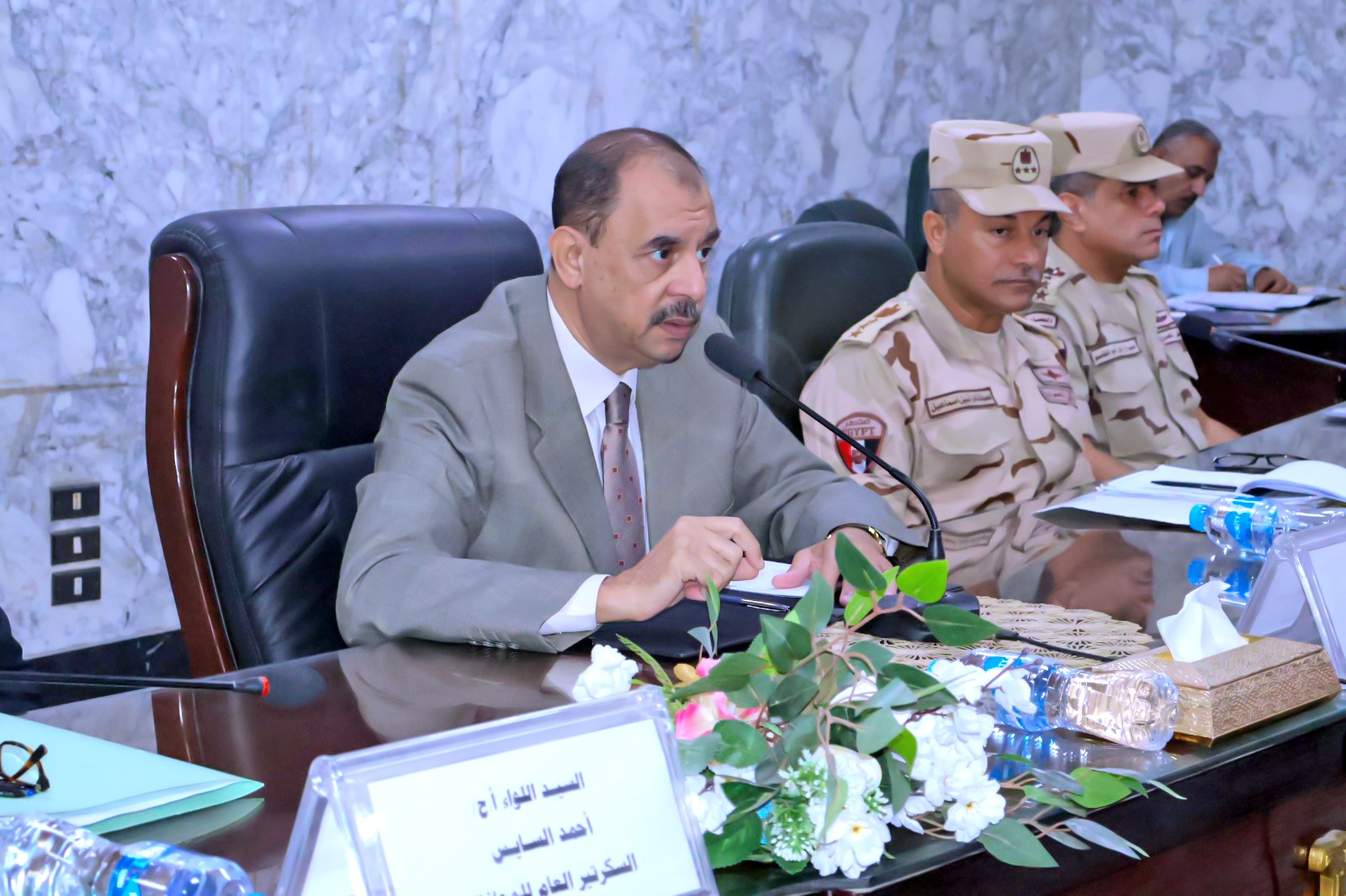 محافظ سوهاج يترأس الاجتماع التحضيري لتنفيذ التدريب العملي المشترك "صقر 159" لمواجهة الأزمات والكوارث