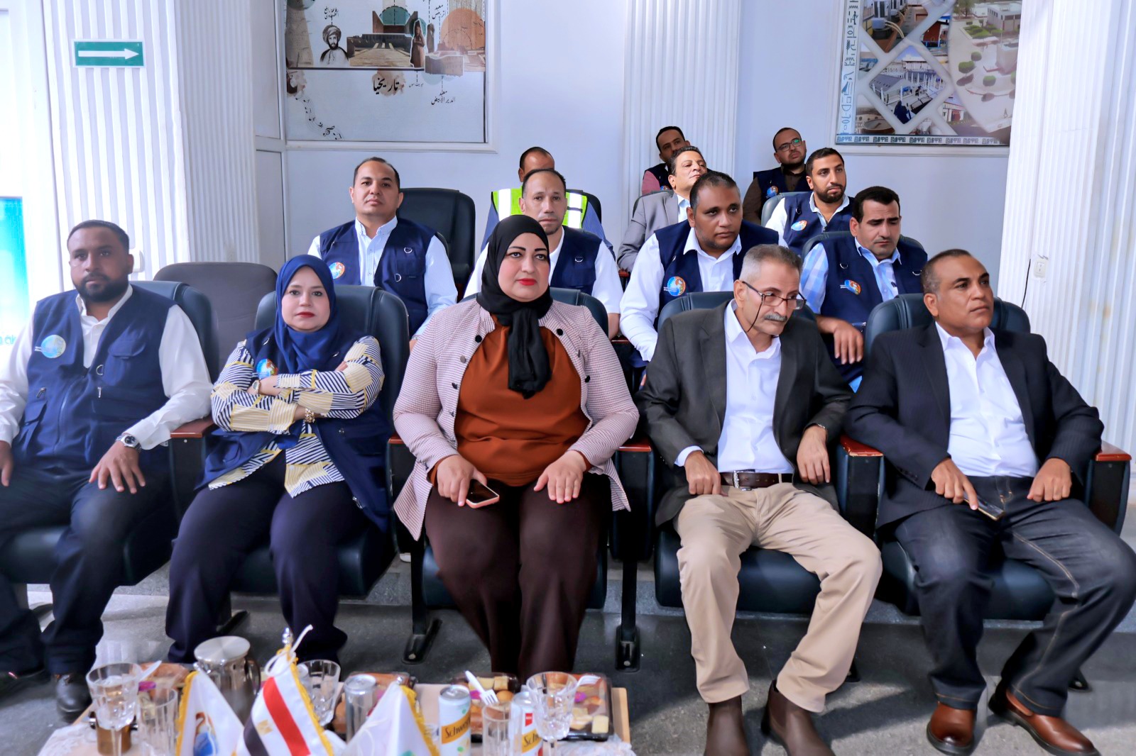 محافظ سوهاج يضع حجر الأساس لمشروع تأهيل وتوسعة محطة مياه غرب سوهاج بتكلفة 258 مليون جنيه