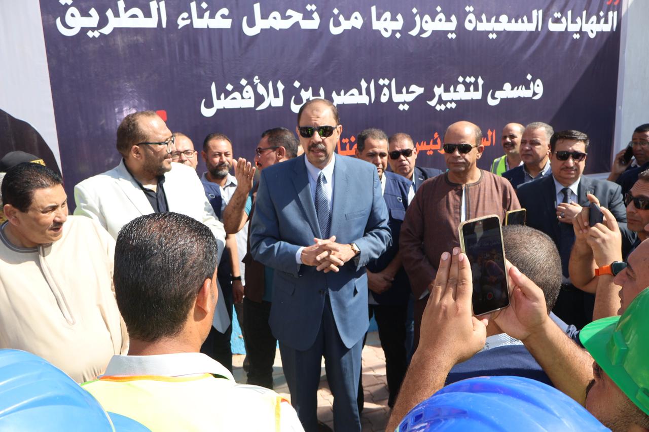 محافظ سوهاج يفتتح محطة مياه طهطا بعد إعادة تأهيلها بتكلفة 150 مليون جنيه