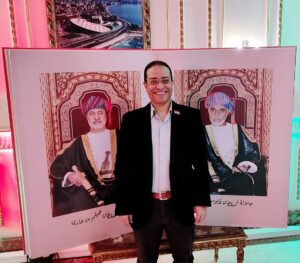 المحاور الإعلامي مصطفى جمال في ضيافة سفارة سلطنة عمان وسفيرها عبدالله الرحبي.. يوم عن السياحة بين البلدين