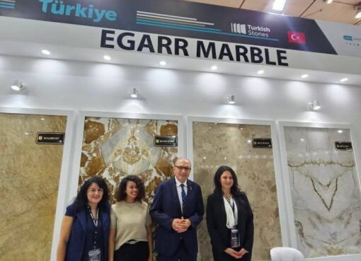 سفير تركيا يزور معرض “Stone Africa” بمشاركة 92 شركة عالمية بينهم 30 شركة تركية فى صناعة الرخام