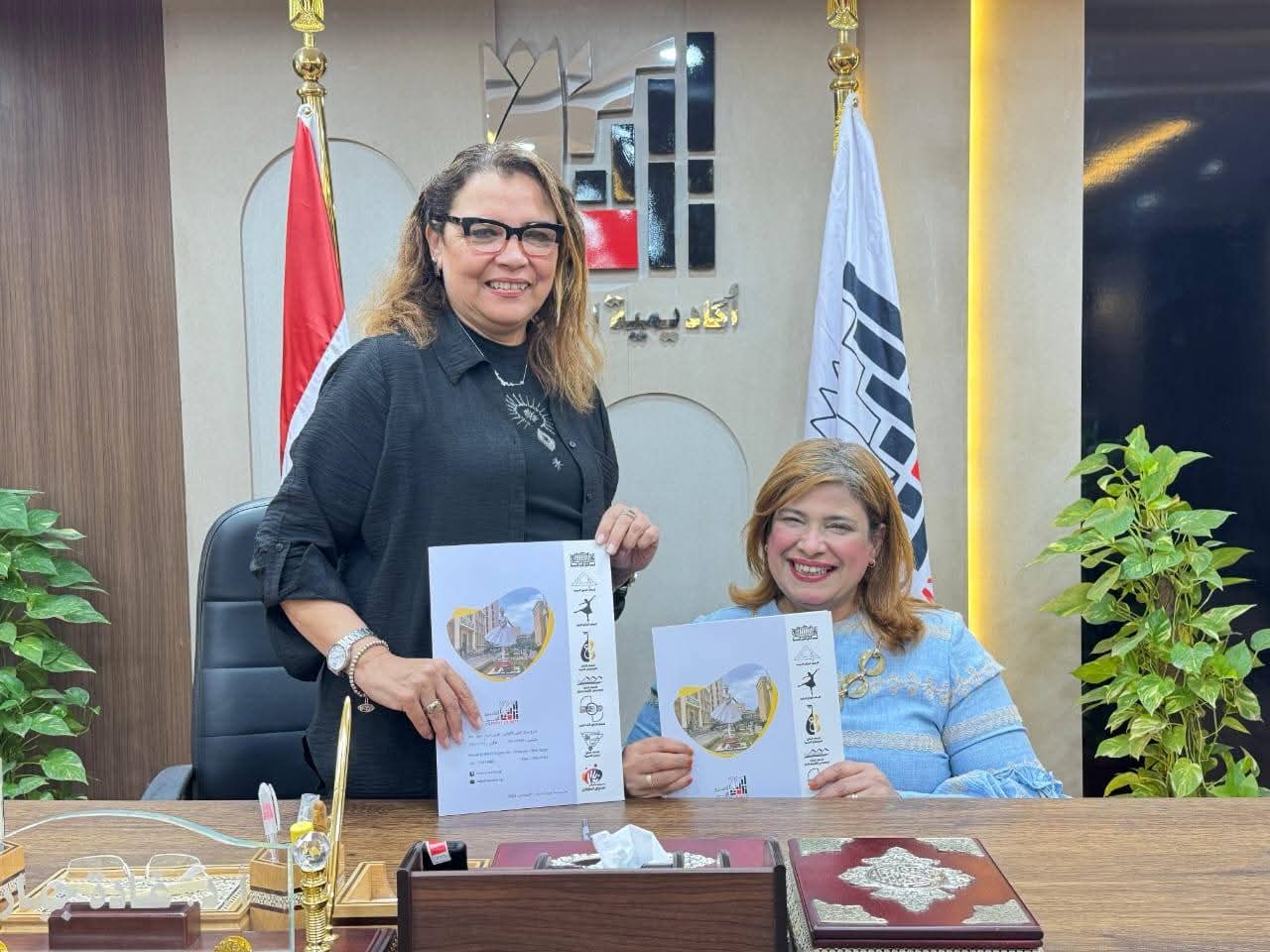 أكاديمية الفنون توقع بروتوكول تعاون مع مؤسسة بداية أمل للتنمية