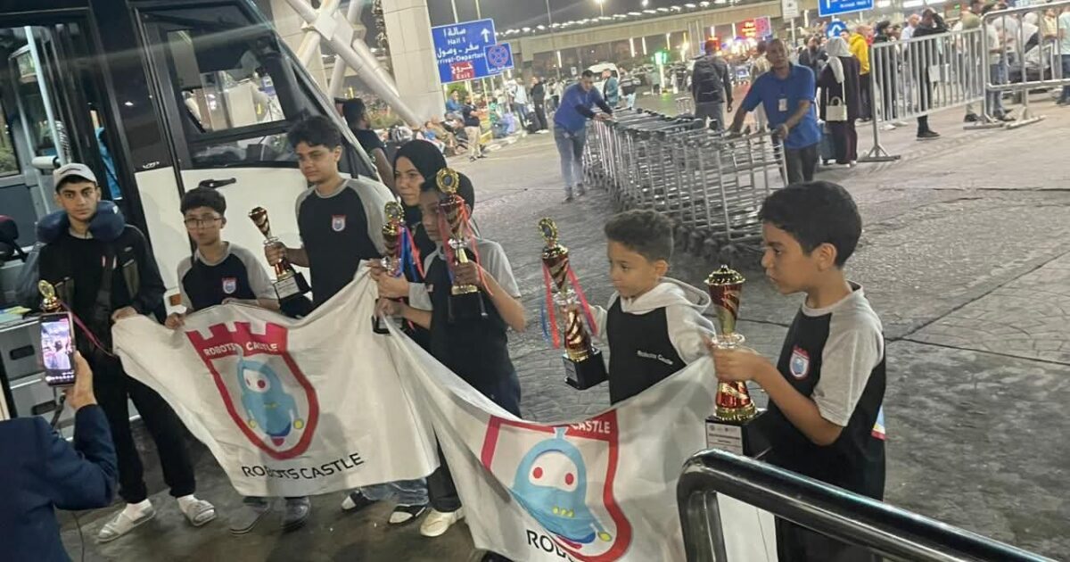 روبوتس كاسل" يقود منتخب دمياط لاكتساح المراكز الأولى في نهائيات الإفروآسيوي بماليزيا