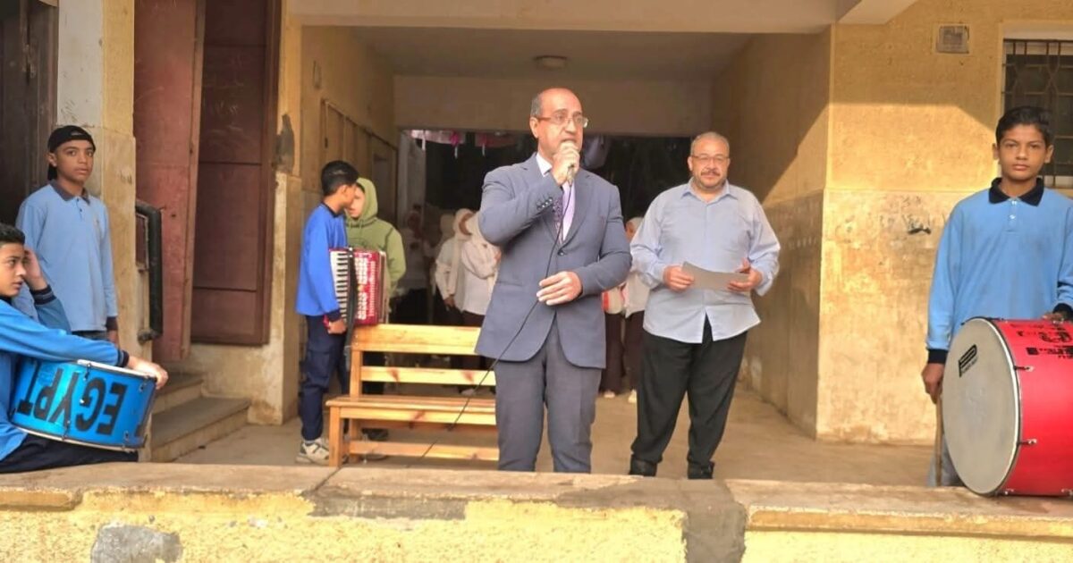 مدير تعليم المنوفية يتفقد عدداً من مدارس المحافظة للاطمئنان على سير العملية التعليمية