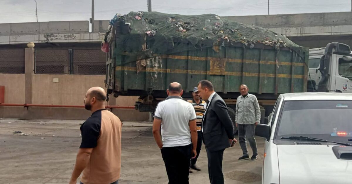 رئيس مدينة دمنهور يتفقد المقلب الوسيط ويرفع وتيرة متابعة منظومة النظافة