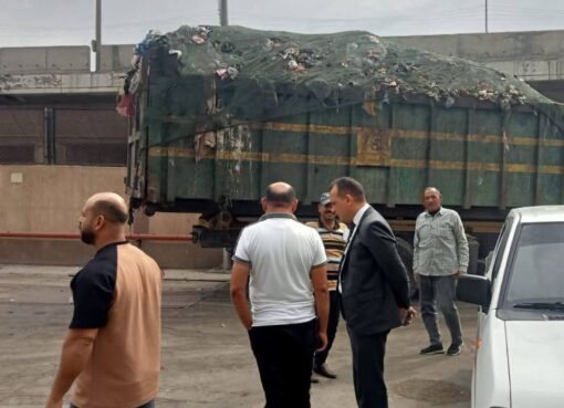 رئيس مدينة دمنهور يتفقد المقلب الوسيط ويرفع وتيرة متابعة منظومة النظافة