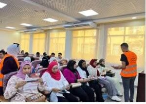 المكافحة الإدمان : جامعة حلوان تنظم لقاءاً تعريفياً عن "بيت التطوع"