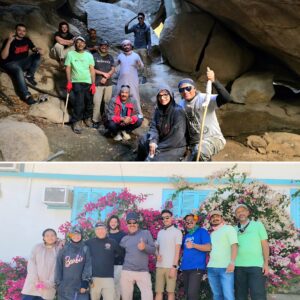 الرحالة الهندي وزوجته الرحالة السعودية برفقة الكابتن محمد بن سلمان ينقلون للعالم عن التراث السعودي