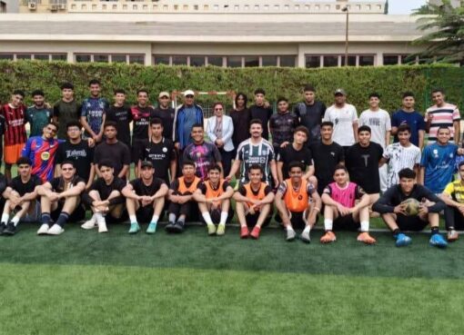 كلية الحاسبات والذكاء الاصطناعي بجامعة القاهرة الأهلية تتوج ببطولة خماسيات كرة القدم بين جامعة القاهرة الأهلية والفرع الدولي