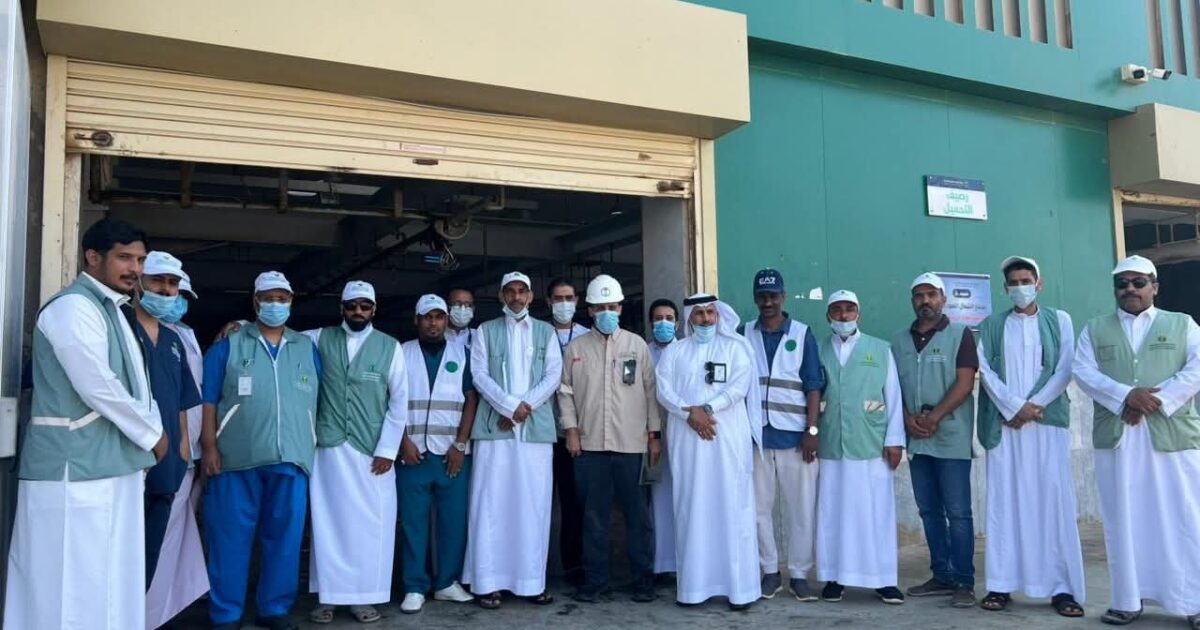 بيئة الجموم تواصل جهودها الرقابية في المرحلة الثانية لحملة مراقبة سلامة المنتجات بالمسالخ وأسواق النفع العام