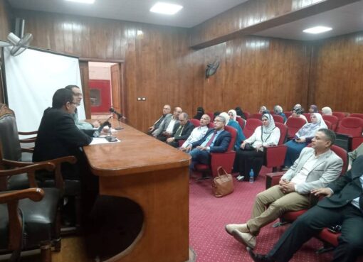 جامعة مدينة السادات تنظم ورشة عمل حول تعظيم الاستفادة من مصادر وخدمات بنك المعرفة المصري 