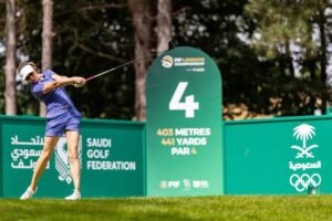 النجمة العالمية السويدية "موا فولكي" تتاهل في اليوم الأول لبطولة أرامكو – شينزن
