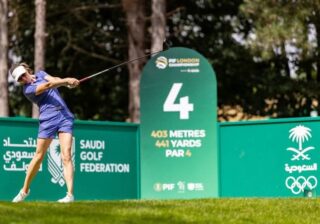 النجمة العالمية السويدية "موا فولكي" تتاهل في اليوم الأول لبطولة أرامكو – شينزن