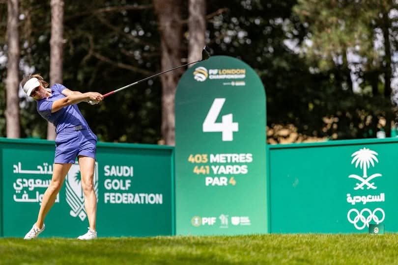 النجمة العالمية السويدية "موا فولكي" تتاهل في اليوم الأول لبطولة أرامكو – شينزن