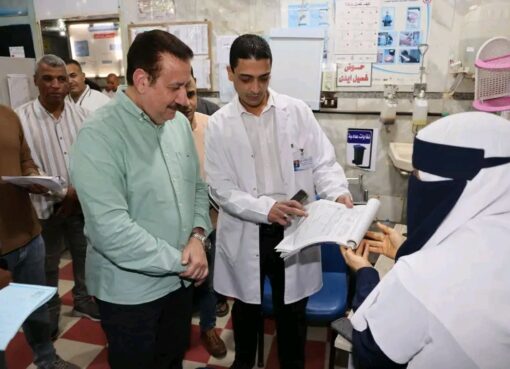 محافظ المنوفية يتفقد مستشفى شبين الكوم للجراحات المتخصصة لمتابعة انتظام سير العمل والاطمئنان على جودة الخدمات الطبية المقدمة