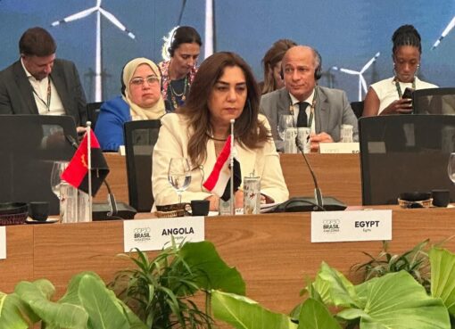 وزيرة التنمية المحلية والقائم بأعمال وزير البيئة تشارك فى حوار المائدة المستديرة حول التحول فى مجال الطاقة