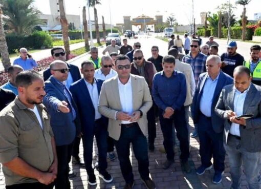 شريف الشربيني يتفقد مشروع "مارينا ٨" وتطوير الطريق الرئيسي لمدخل مارينا 5 