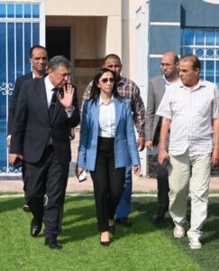 محافظ البحيرة تتفقد مدرسة STEM بدمنهور