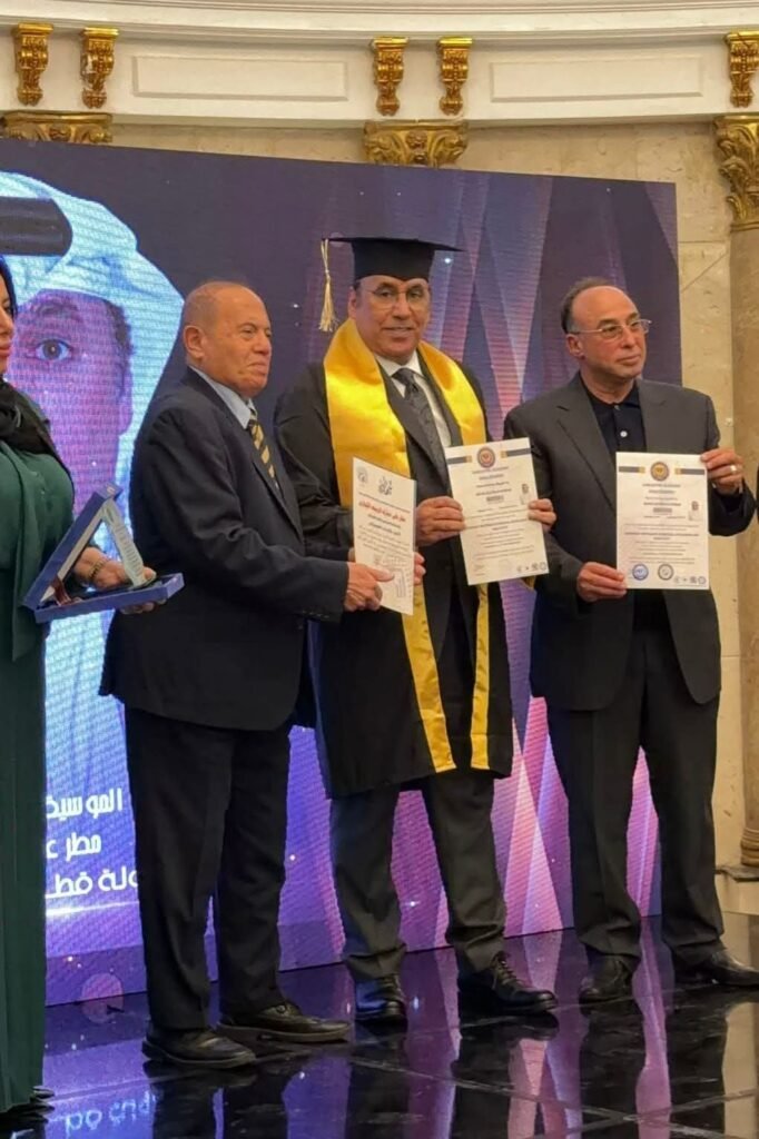 أكاديمية لانكستر البريطانية تمنح الدكتوراه الفخرية للموسيقار مطر الكواري تقديرًا لإسهاماته الفنية