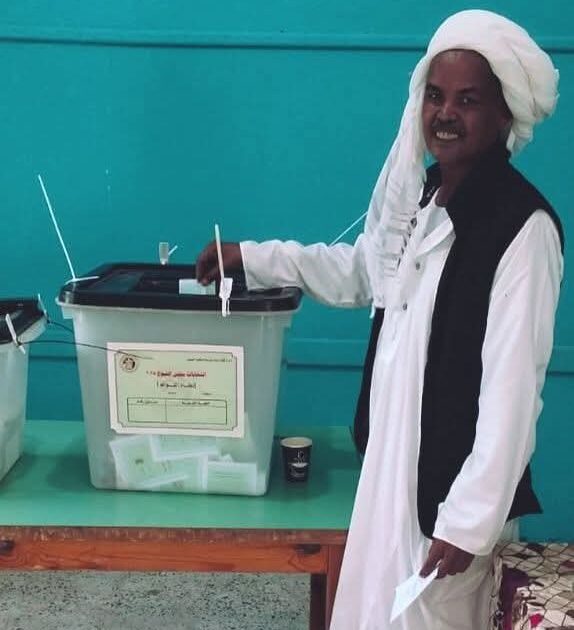 الجنوب الناهض وتوعية الشباب من قبل الشيخ أحمد هنو البشارى شيخ العطارين بالشلاتين