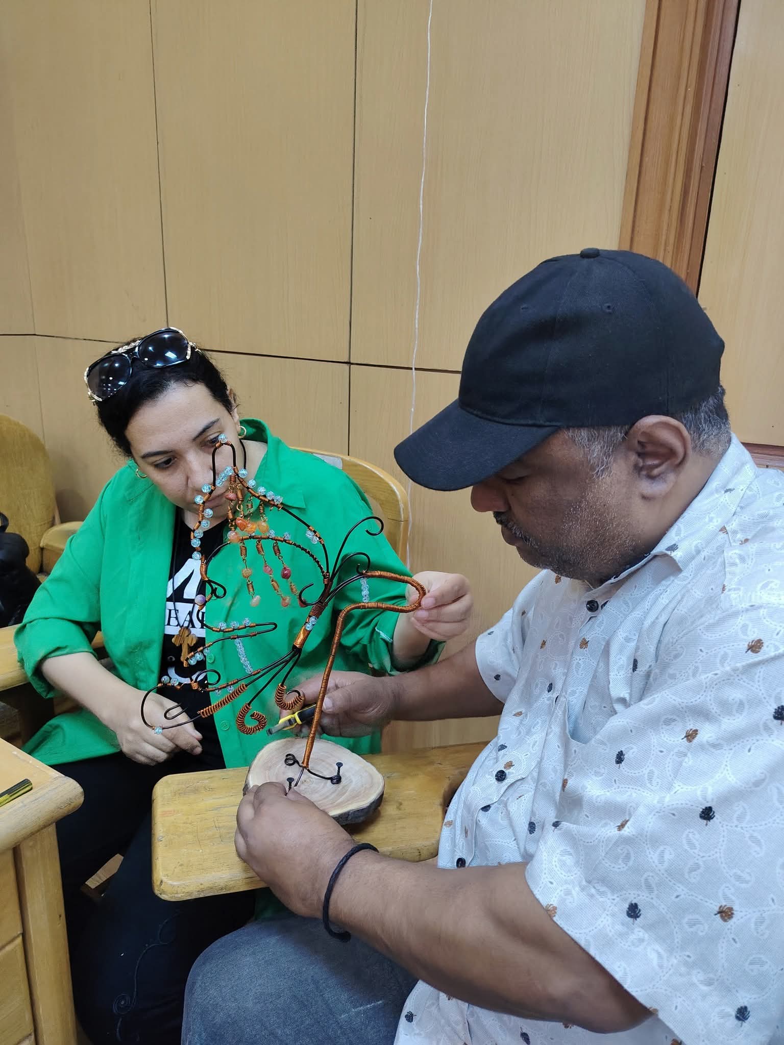 إعداد القادة تستكمل فعاليات ورشة الإبداعات الفنية بمصر الجديدة