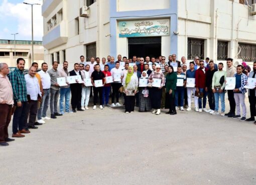 “مياه الفيوم” تكرّم 68 موظفًا متميزًا لاجتيازهم اختبارات الترقي ضمن مسار التطوير المؤسسي