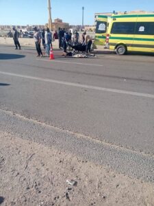 مصرع مواطن في حادث تصادم بطريق القاهرة–الفيوم الصحراوي