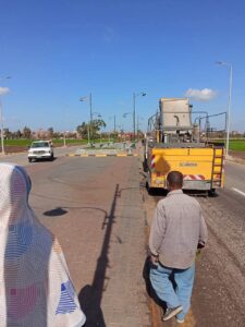 شبين الكوم تواصل جهودها لرفع كفاءة النظافة وتحسين المظهر الحضاري