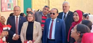رئيس الإدارة المركزية للتعليم العام فى جولة تفقدية بمدارس إدارة بندر دمنهور التعليمية
