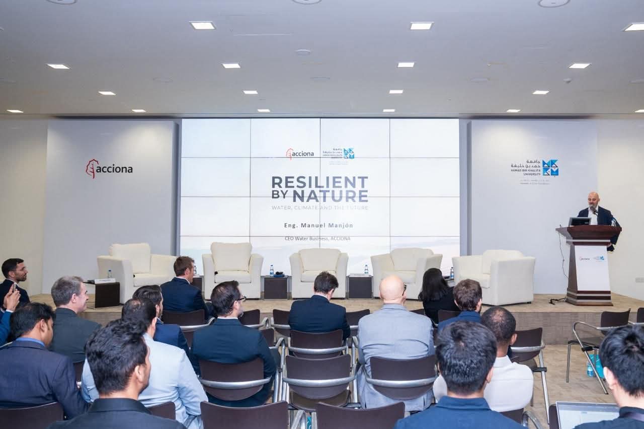 أكسيونا تنظم ندوة الاستدامة "الصمود بالفطرة: المياه، المناخ، والمستقبل" في الدوحة