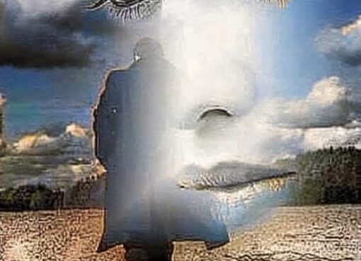 رجل يسير في حياته وهو ينظر خلفه