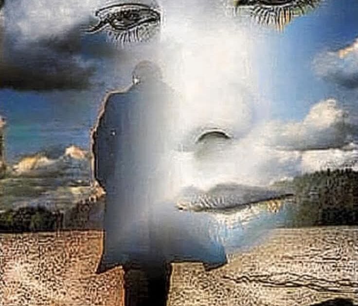 رجل يسير في حياته وهو ينظر خلفه