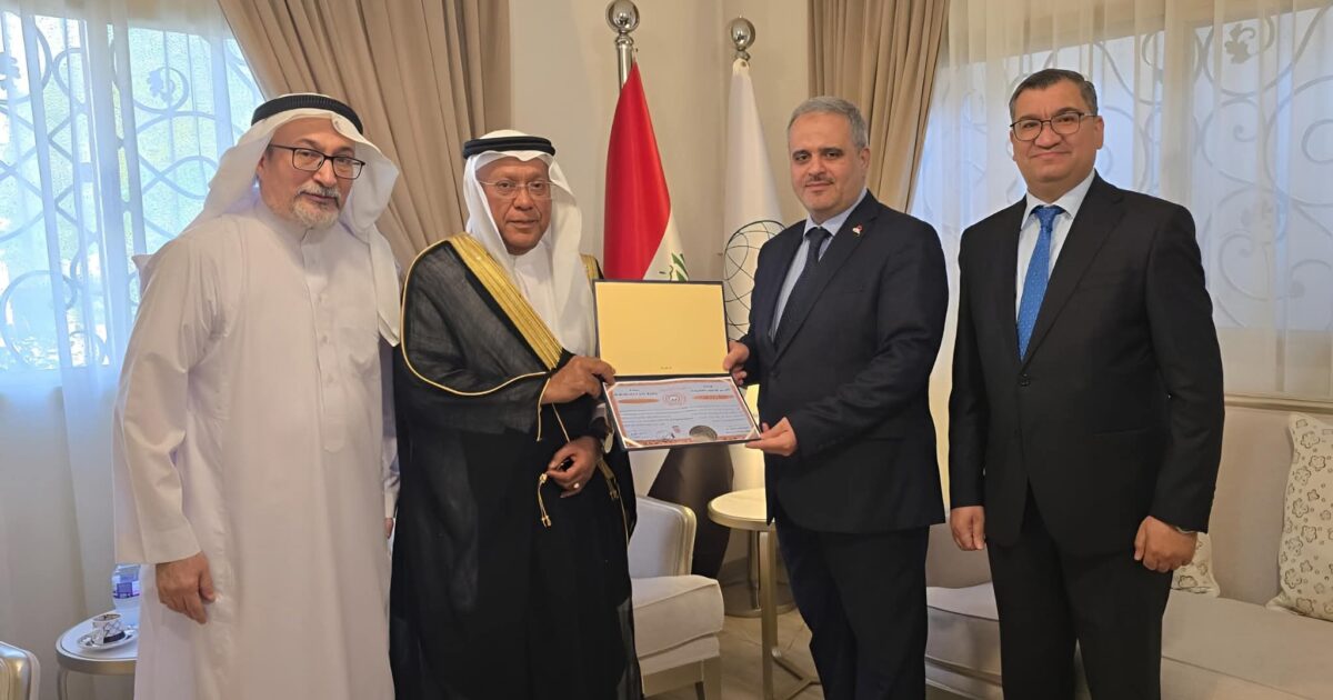 سعادة السفير الأستاذ مصطفى العايش ينوه بجهود المملكة في رعاية الحرمين الشريفين وخدمة ضيوف الرحمن 