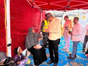 جولة تفقدية مفاجئة لمحافظ السويس لمتابعة إنتخابات مجلس النواب