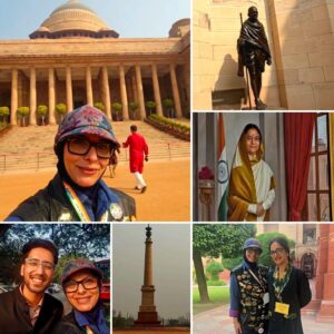 الرحالة السعودية تواصل رحلتها مع وزارة الخارجية الهندية لاستكشاف جمال الهند