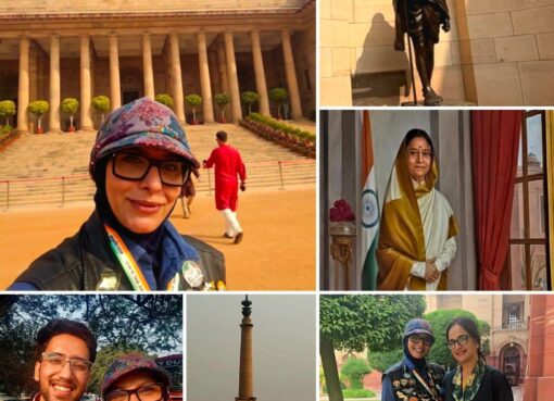الرحالة السعودية تواصل رحلتها مع وزارة الخارجية الهندية لاستكشاف جمال الهند