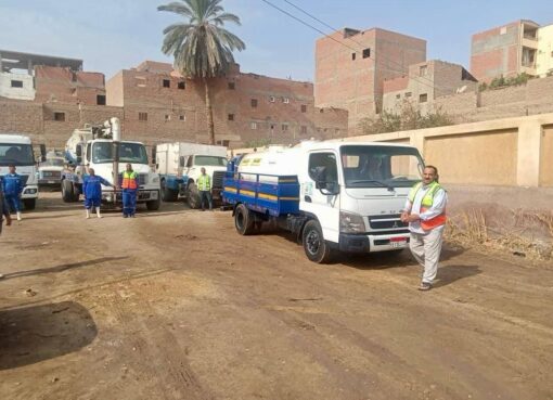 مياه الفيوم ترفع حالة الاستعداد القصوى لمواجهة تقلبات الطقس في الشتاء