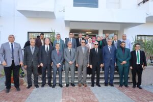 بحضور محافظ المنيا ورئيس الجامعة: مجلس جامعة المنيا يتفقد الإسكان الفندقي بعد تطويره الشامل