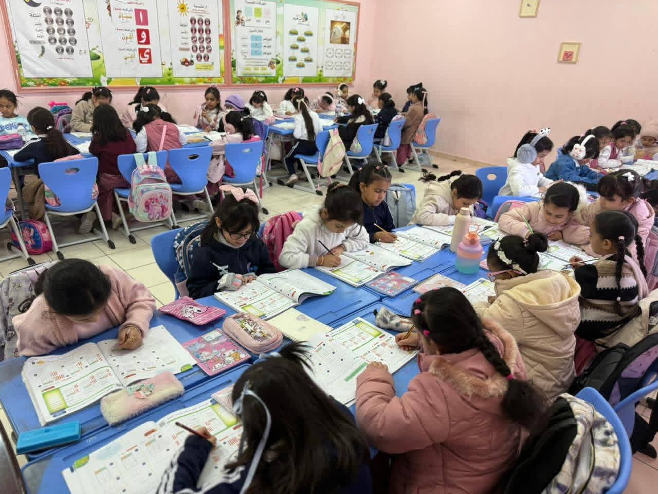 إنتظام الدراسة في مدارس الطائف بعد اجازة الخريف