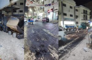 جهود عام تثمر.. نائب دار السلام يبدأ رصف الطرق بعد طول انتظار