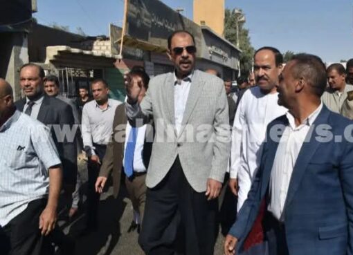 محافظ سوهاج يتفقد مشاريع الرصف والنمو في دار السلام 